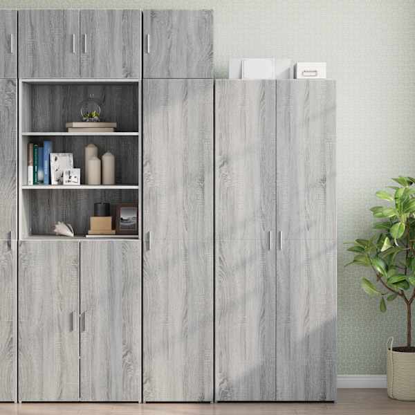Telerikapp, hall Sonoma tamm, 40 × 42,5 × 40 cm, tehispuit