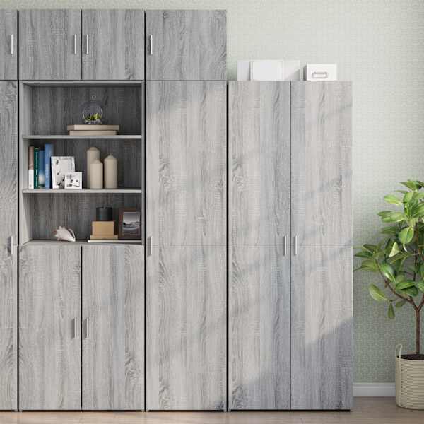 Telerikapp, hall Sonoma tamm, 45 × 42,5 × 40 cm, tehispuit