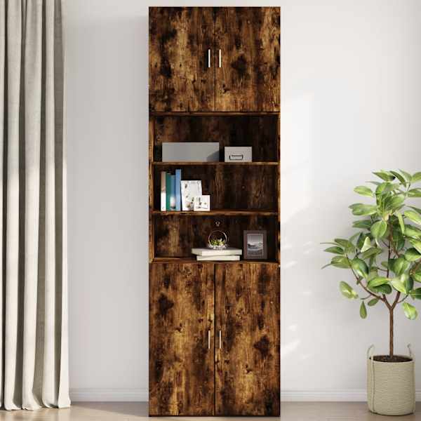 Seinakapp, suitsutatud tamm, 80 × 42,5 × 64 cm, tehispuit