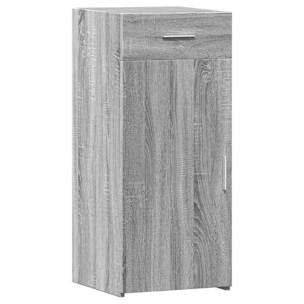 Puhvetkapp, hall Sonoma tamm, 40 × 42,5 × 93 cm, tehispuit