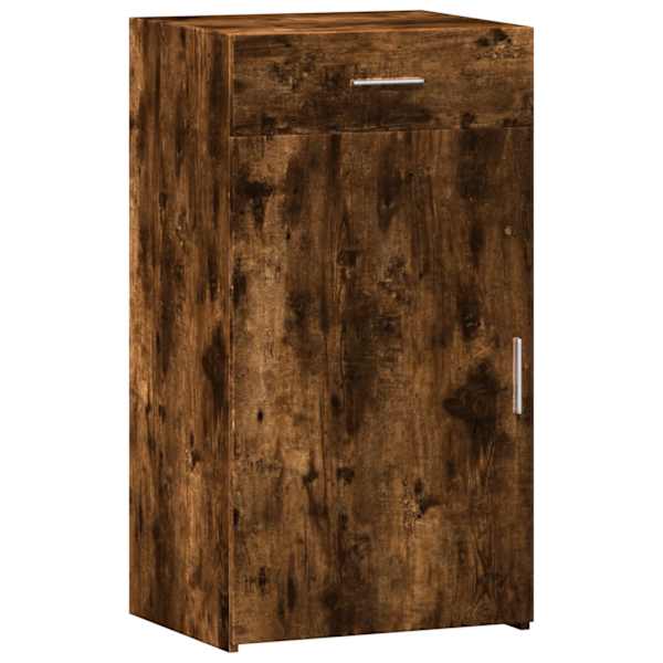 Puhvetkapp, suitsutatud tamm, 50 × 42,5 × 93 cm, tehispuit