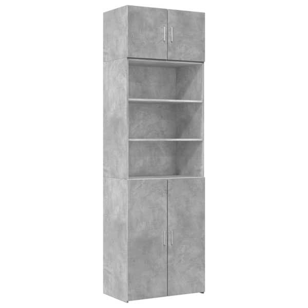 Hoiukapp, betoonhall, 70 × 42,5 × 225 cm, tehispuit