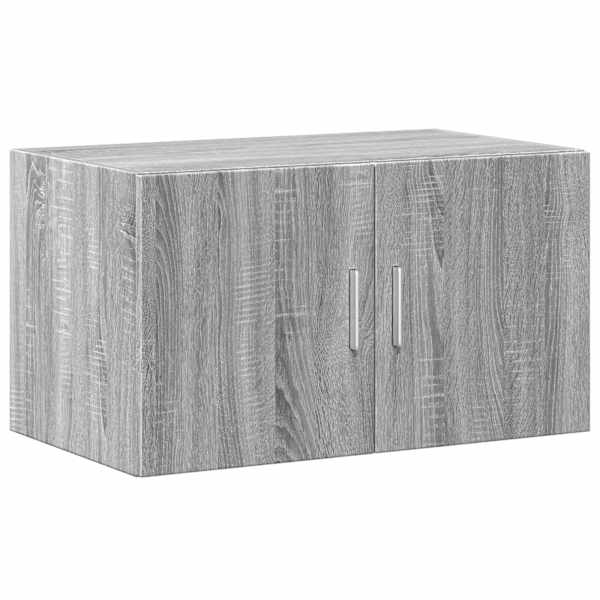 Hoiukapp, hall Sonoma tamm, 70 × 42,5 × 225 cm tehispuit