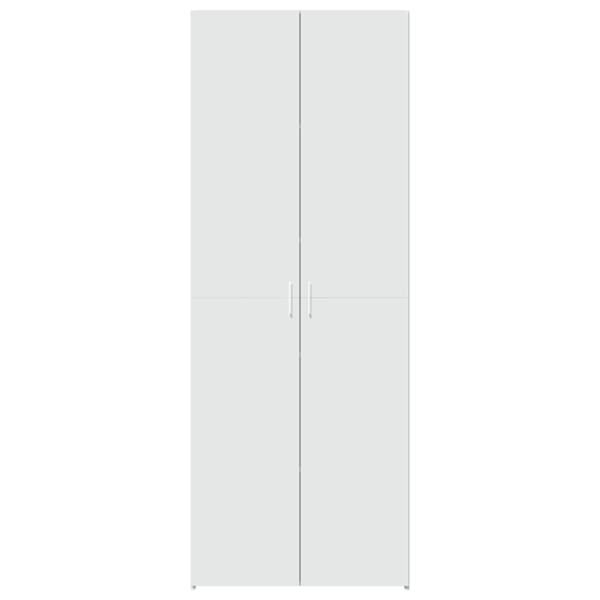 Kõrge kapp, valge, 70 × 42,5 × 185 cm tehispuit