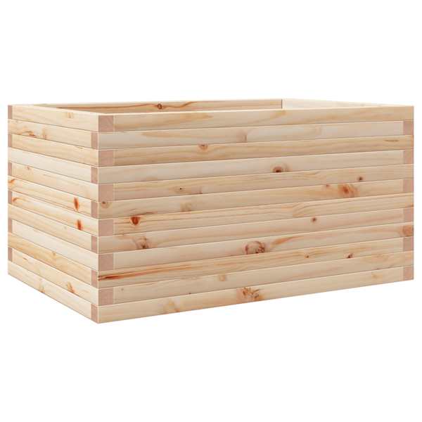 Taimekast 90 × 60 × 46 cm, männipuit (töötlemata) – naturaalne männipuit