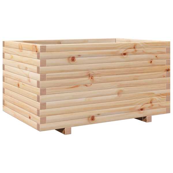 Taimekast 90 × 60 × 49,5 cm, männipuit (töötlemata) – naturaalne männipuit