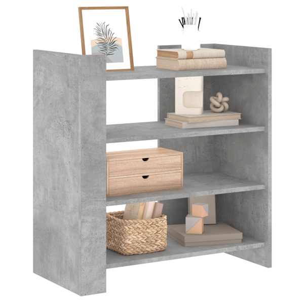 Puhvetkapp, betoonhall, 73,5 × 35 × 75 cm, tehispuit