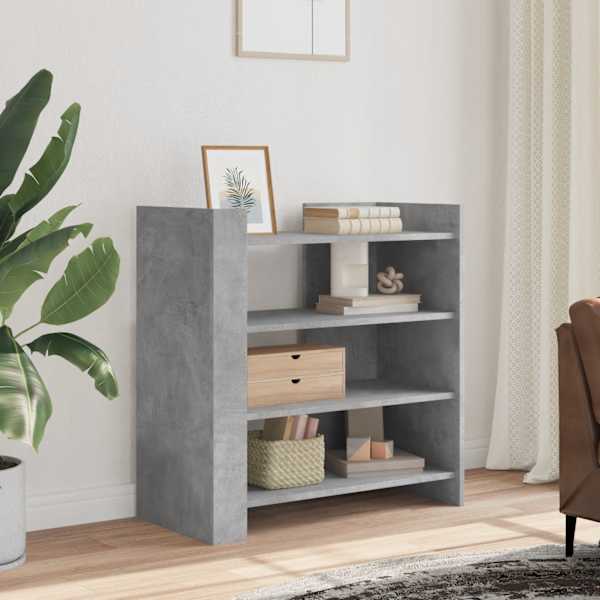 Puhvetkapp, betoonhall, 73,5 × 35 × 75 cm, tehispuit