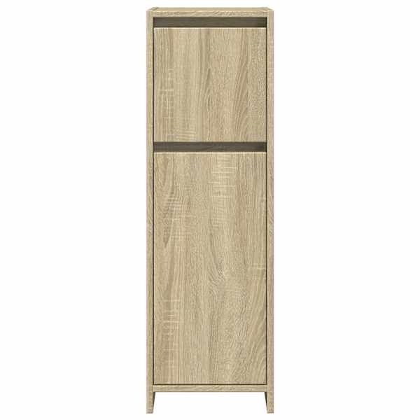 Vannitoakapp Sonoma tamm 30 × 30 × 95 cm tehispuit