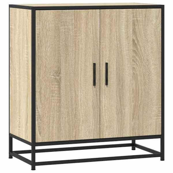 Puhvetkapp, Sonoma tamm, 68 × 35 × 76 cm tehispuit ja metall