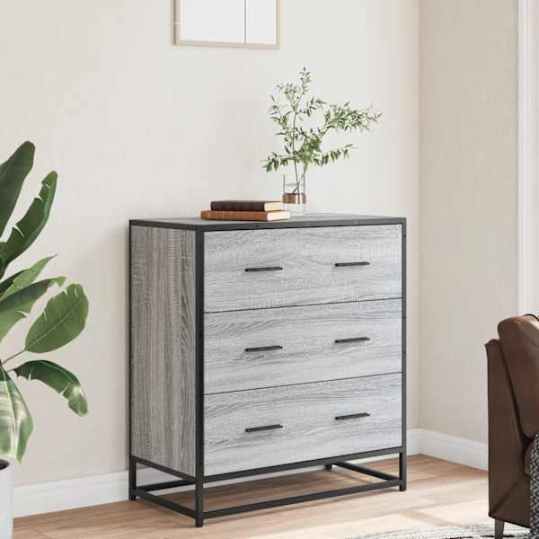 Puhvetkapp Hall Sonoma 68 × 35 × 76 cm Engineered Wood and Metal