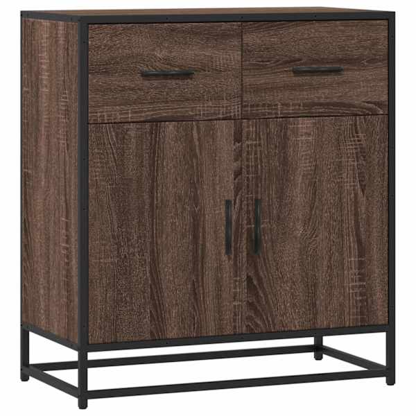 Puhvetkapp pruun tamm 68 × 35 × 76 cm Engineered Wood