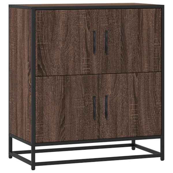 Puhvetkapp pruun tamm 68 × 35 × 76 cm Engineered Wood