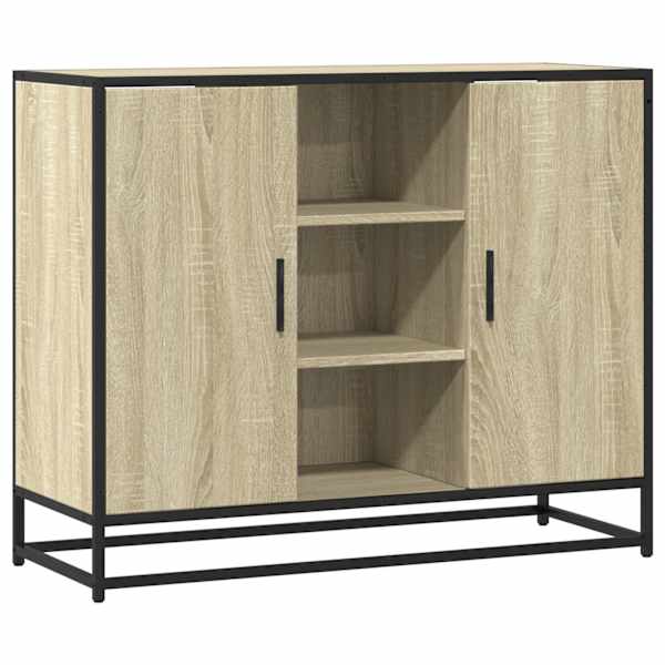 Puhvetkapp sonoma tamm 92 × 35 × 76 cm Engineered Wood