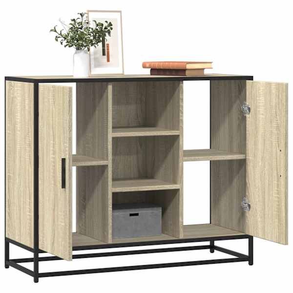Puhvetkapp sonoma tamm 92 × 35 × 76 cm Engineered Wood