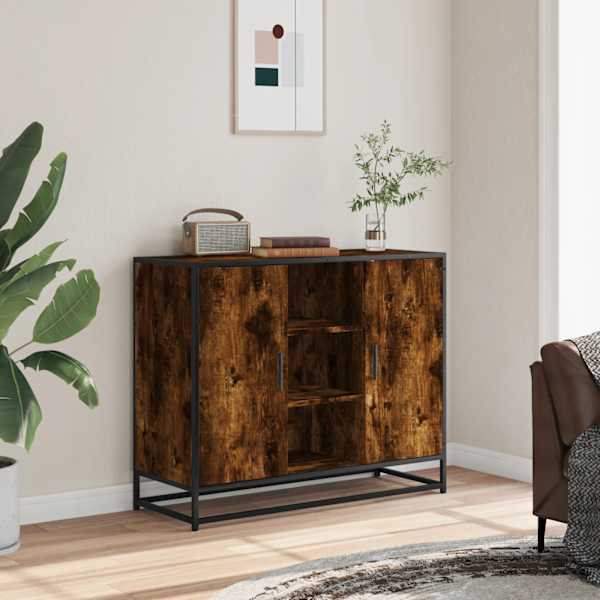 Puhvetkapp suitsutamm 92 × 35 × 76 cm Engineered Wood