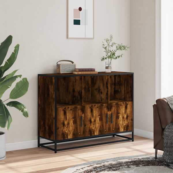 Puhvetkapp suitsutamm 100 × 35 × 76 cm Engineered Wood