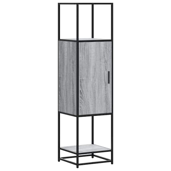 Highboard Hall Sonoma projekteeritud puit ja metall