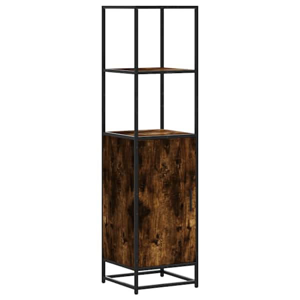 Highboard suitsutamm 35,5 × 35 × 139 cm inseneritud puit ja metall