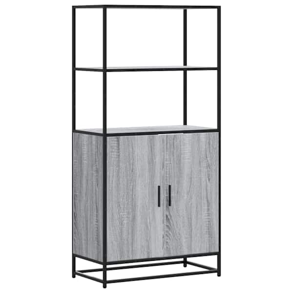 Highboard Hall Sonoma 68 × 35 × 139 cm Engineered Wood and Metal