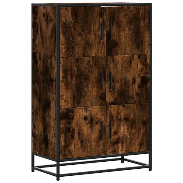 Highboard suitsutamm projekteeritud puit ja metall