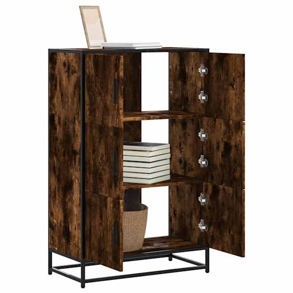Highboard suitsutamm projekteeritud puit ja metall