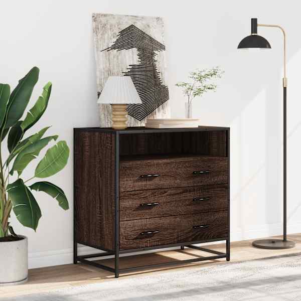 Sahtlikapp pruun tamm 70 × 41 × 70 cm ehituspuit