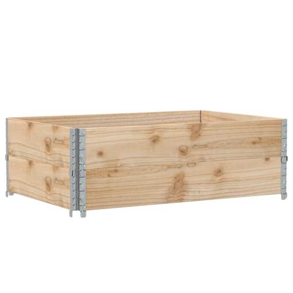 Taimekast 120 × 80 × 41 cm, männipuit (töötlemata) – naturaalne