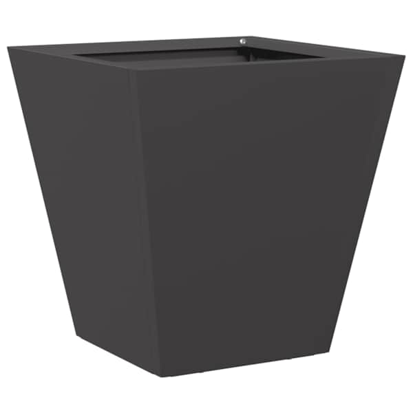 Taimekast 30 × 30 × 30 cm, külmvaltsitud teras – must