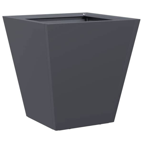 Taimekast 30 × 30 × 30 cm, külmvaltsitud teras – antratsiithall