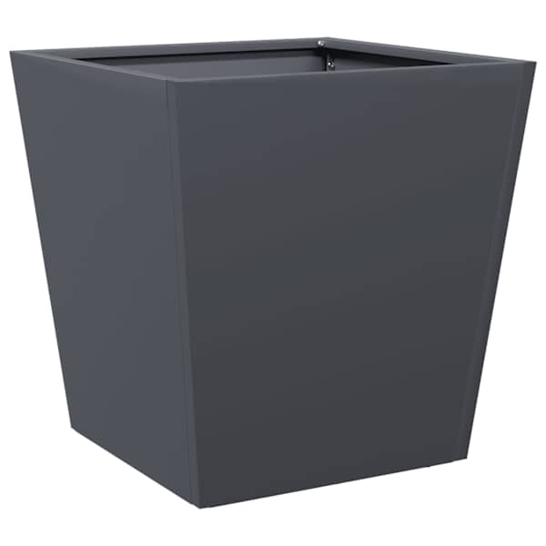 Taimekast 40 × 40 × 40 cm, külmvaltsitud teras – antratsiithall