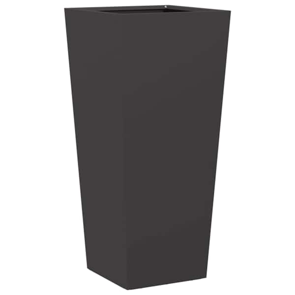 Taimekast 35 × 35 × 75 cm, külmvaltsitud teras – must