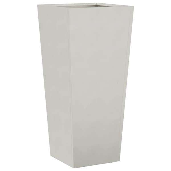 Taimekast 35 × 35 × 75 cm, roostevaba teras – helehall