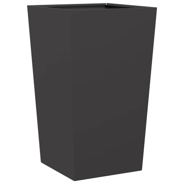 Taimekast 45 × 45 × 75 cm, külmvaltsitud teras – must