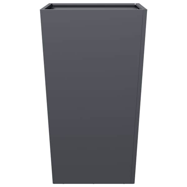 Taimekast 45 × 45 × 75 cm, külmvaltsitud teras – antratsiithall