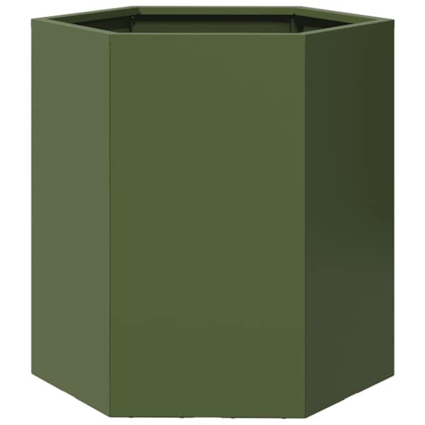 Taimekast 46 × 40 × 45 cm, teras – roheline