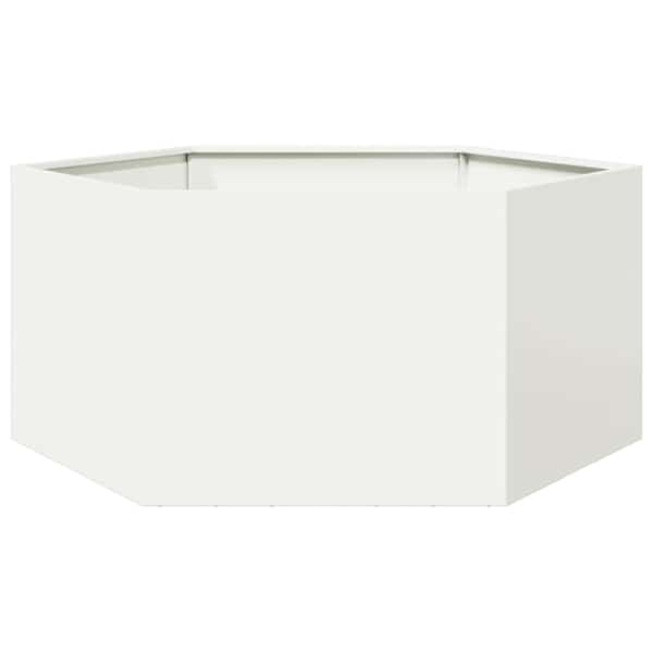 Taimekast 104 × 90 × 45 cm, teras – valge
