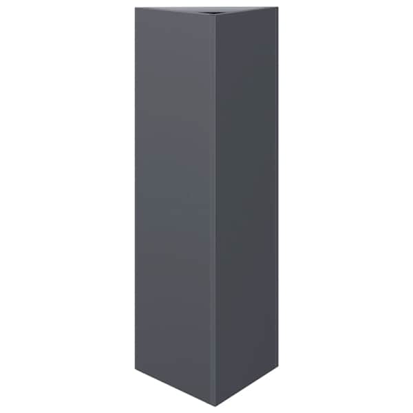 Taimekast 30 × 26 × 75 cm, teras – antratsiithall