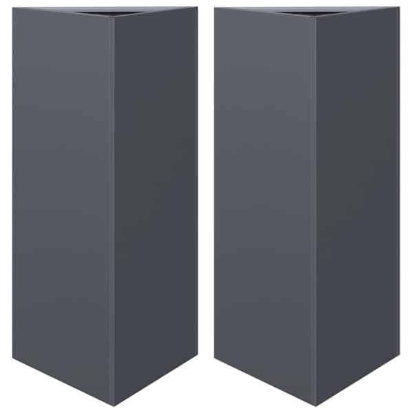 Taimekast 40 × 34,5 × 75 cm, teras – antratsiithall – 2 tk