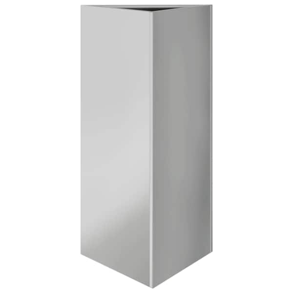 Taimekast 40 × 34,5 × 75 cm, tsingitud teras – hall