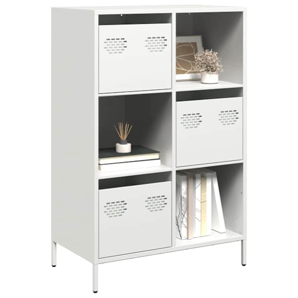Highboard Valge 68 × 39 × 103,5 cm Teras