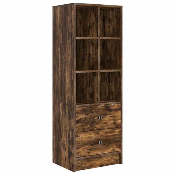 Kõrgushein sahtliga Suitsetatud tamm 45,5 × 34 × 127 cm
