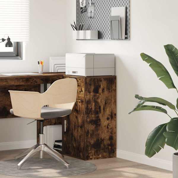 Kõide sahtliga Suitsetatud tamm 38 × 34 × 75 cm