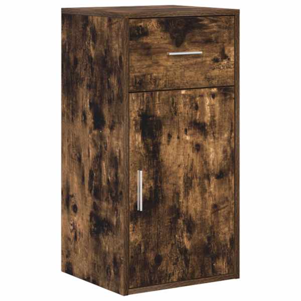 Kõide sahtliga Suitsetatud tamm 38 × 34 × 75 cm