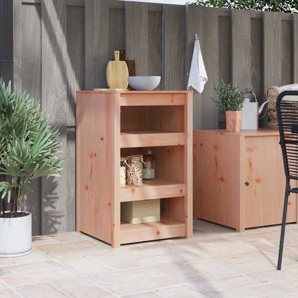 Köögikapp MEPPEL Pruun tamme 55 × 55 × 92 cm Tahke mänd