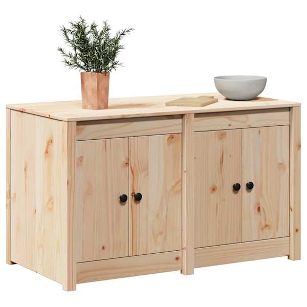 Köögikapp uksega MEPPEL Pruun tamme 106 × 55 × 64 cm Männipuit
