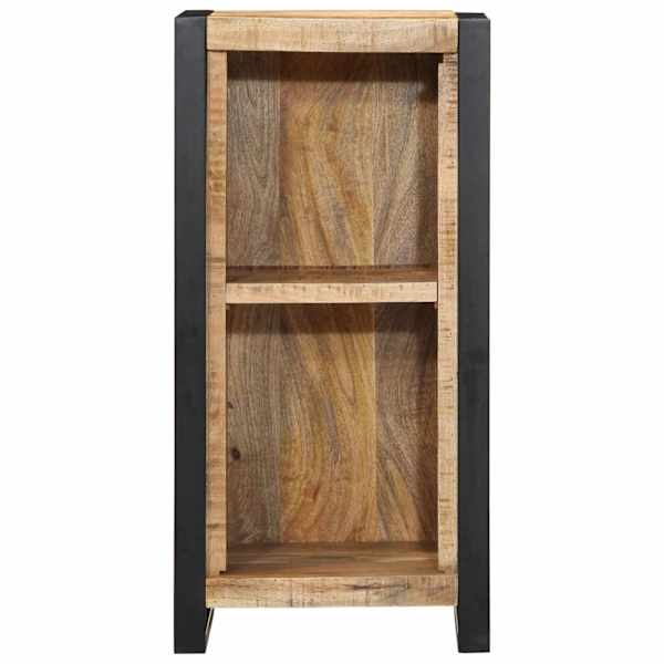 Öölambi kapp riiuliga Pruun 40 × 30 × 80 cm Mangopuit