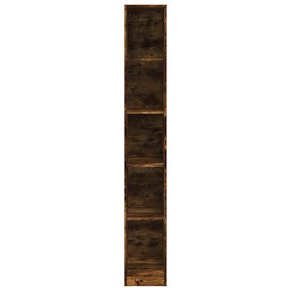 Riidekapp, suitsutatud tamm, 30 × 50 × 200 cm, tehispuit