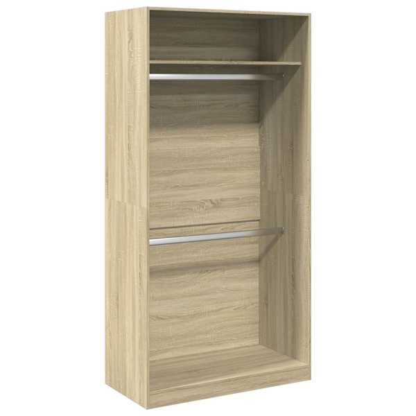 Garderoob Sonoma tamm 100 × 50 × 200 cm tehispuit