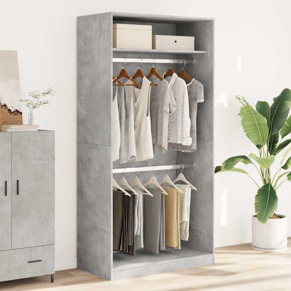 Garderoob betoonhall 100 × 50 × 200 cm tehispuit